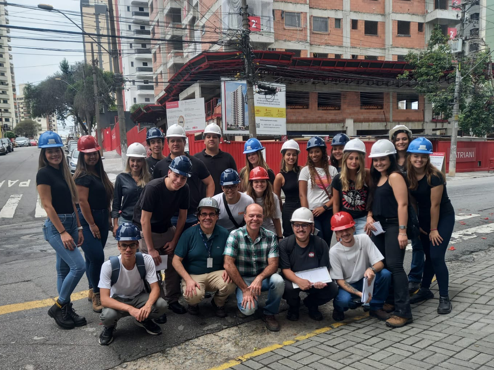 Alunos de Engenharia da FEI visitam obra SIRIUS VILA BASTOS PATRIANI ...